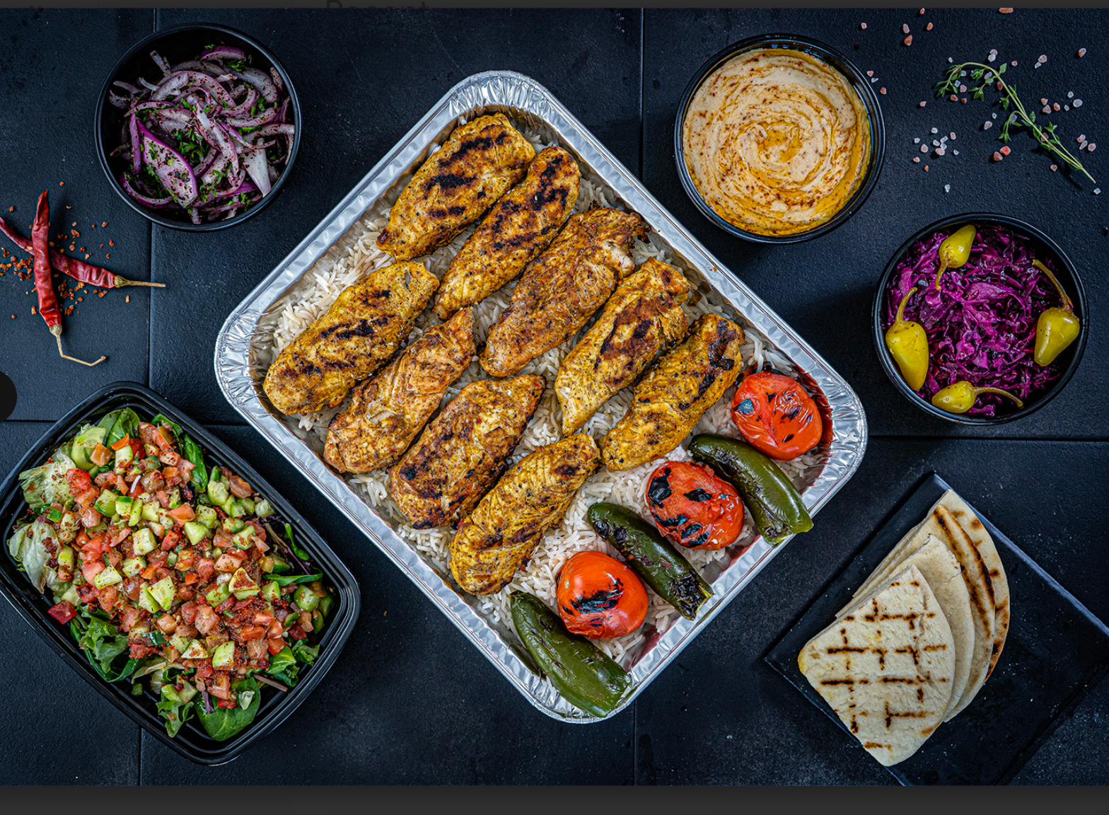 Chicken Kebab Family Meal White Meat